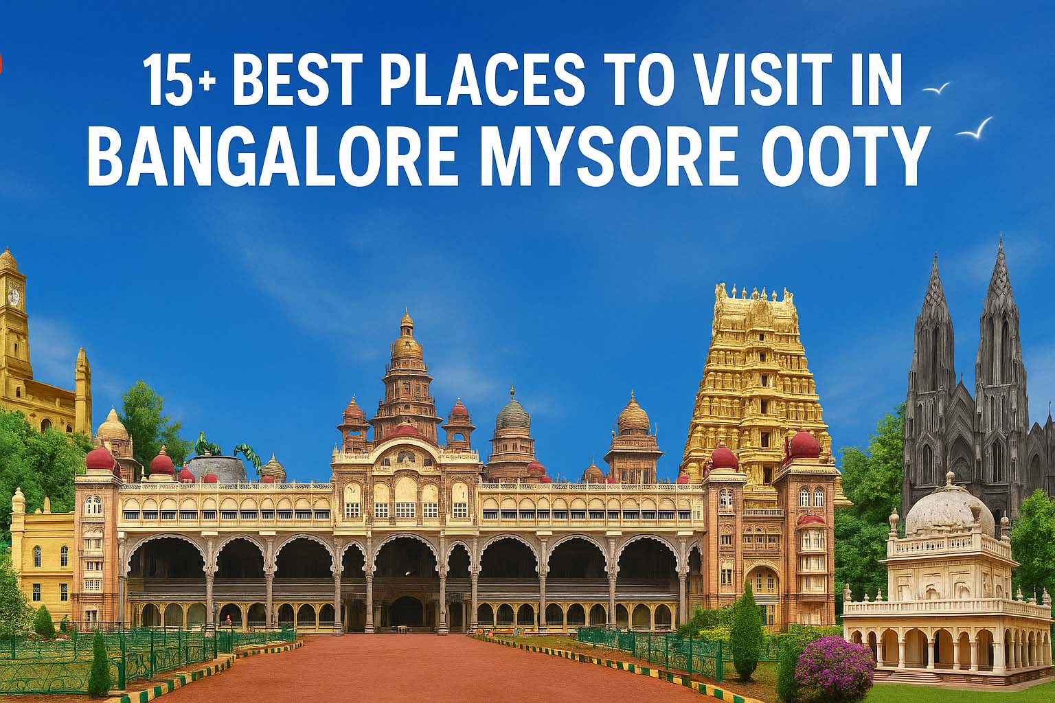 15+ Best Places To Visit In Bangalore Mysore Ooty In 2024