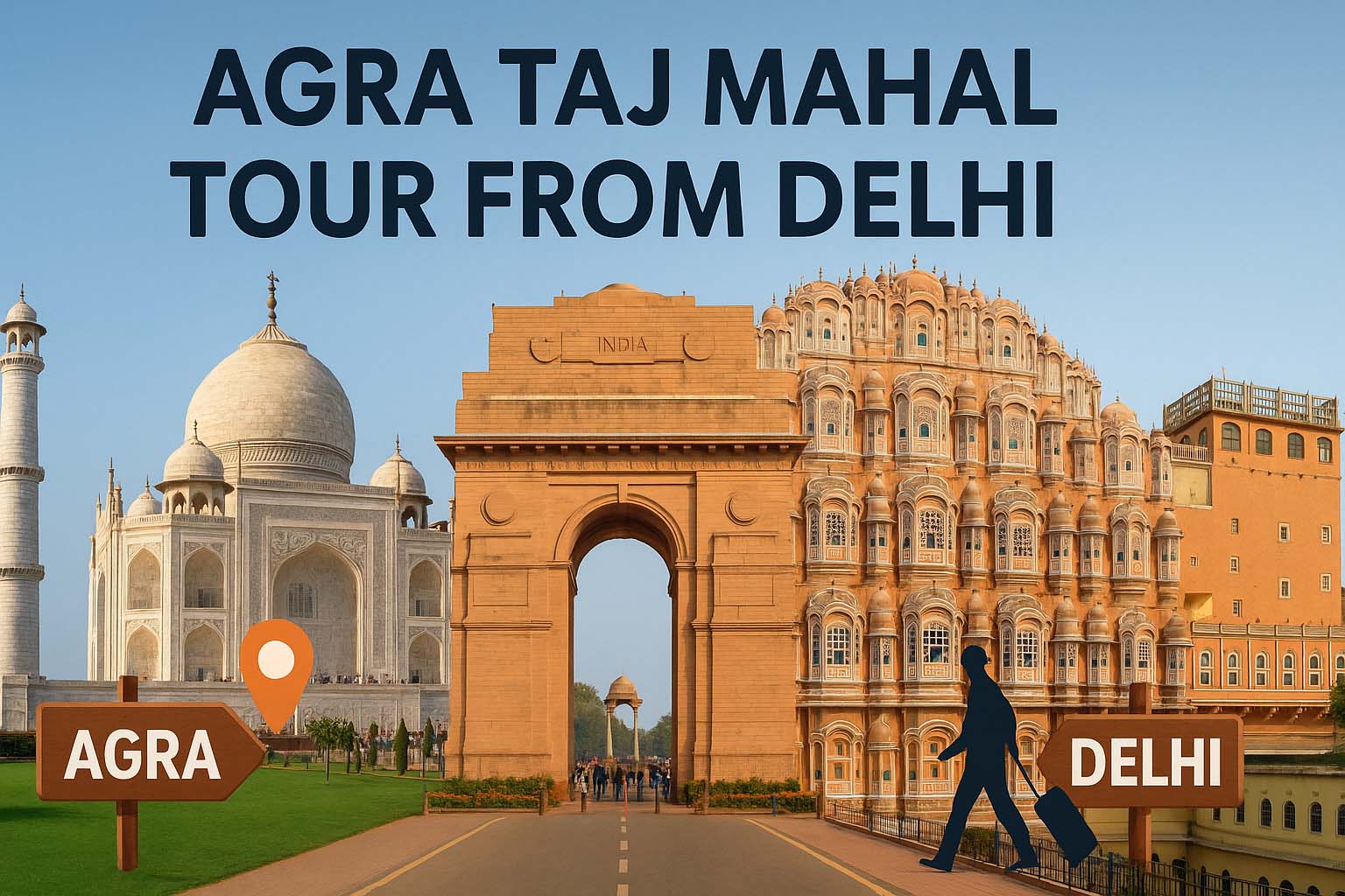 Agra Taj Mahal Tour From Delhi