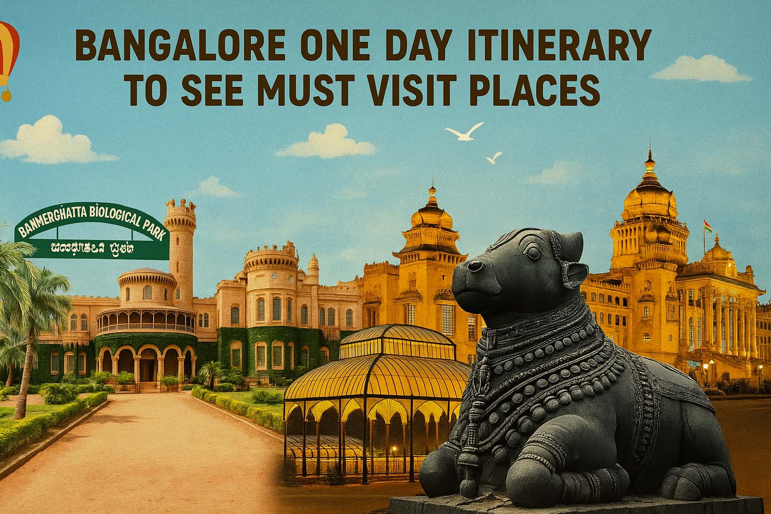 Bangalore City Tour 1 Day Itinerary