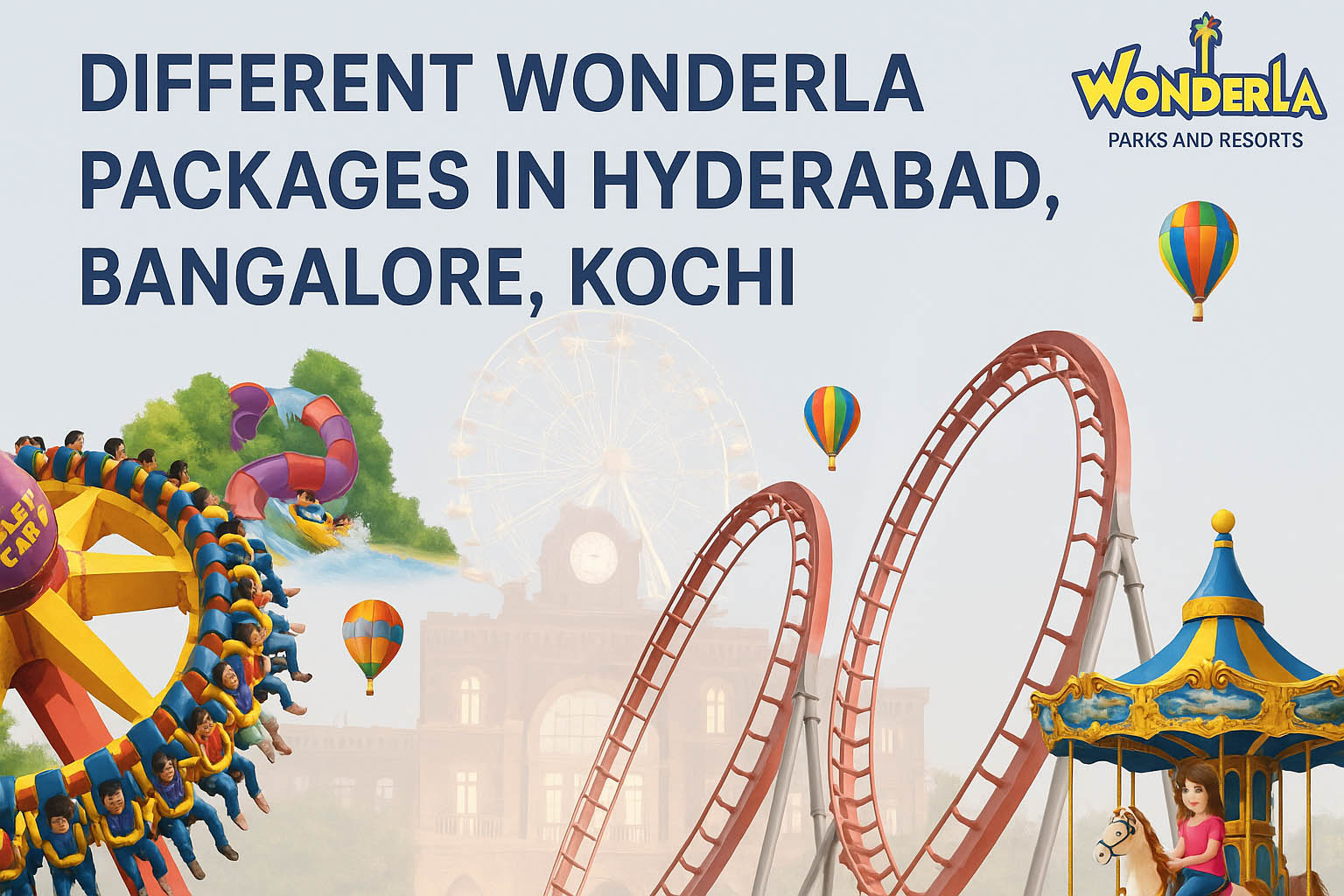 Wonderla Packages in Hyderabad, Bangalore, Kochi