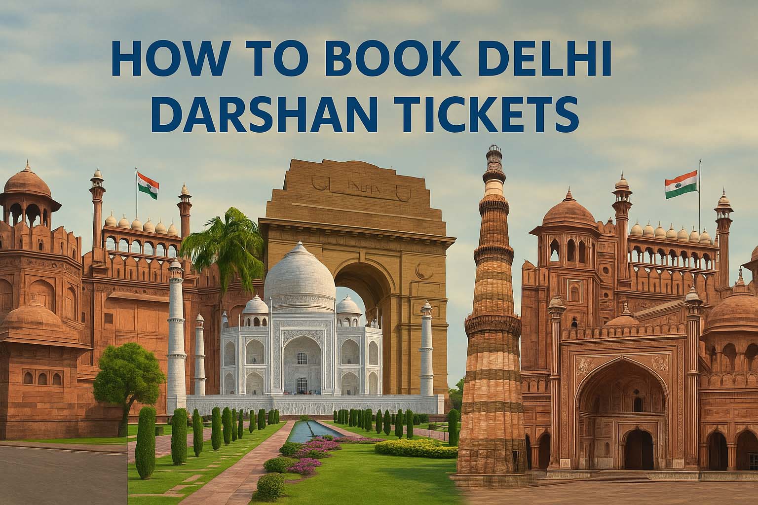 How To Book Delhi Darshan Tickets