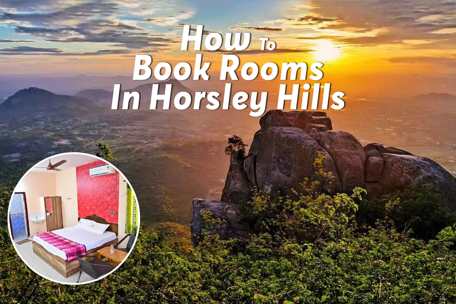 How To Book Rooms In Horsley Hills