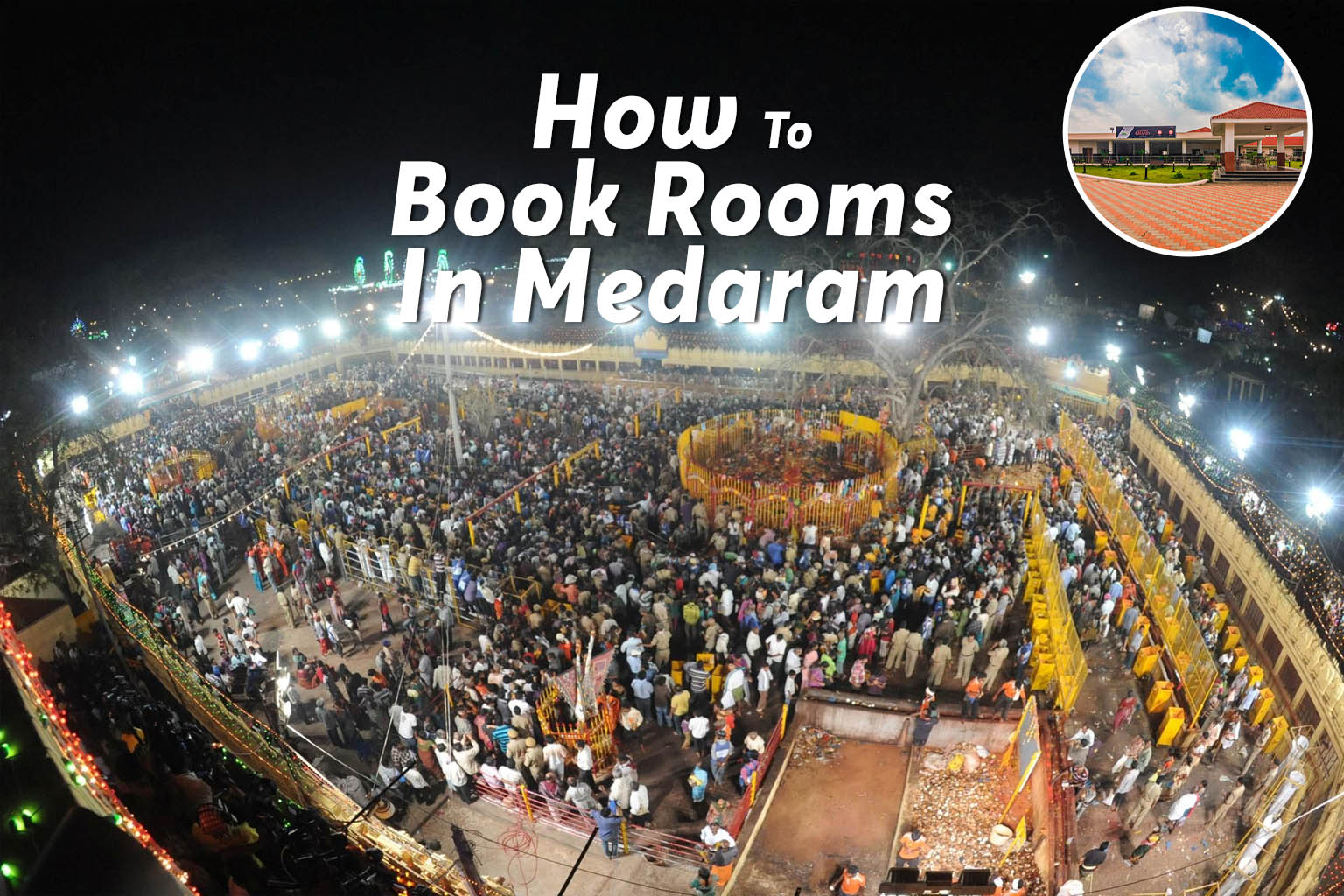How To Book Rooms In Medaram