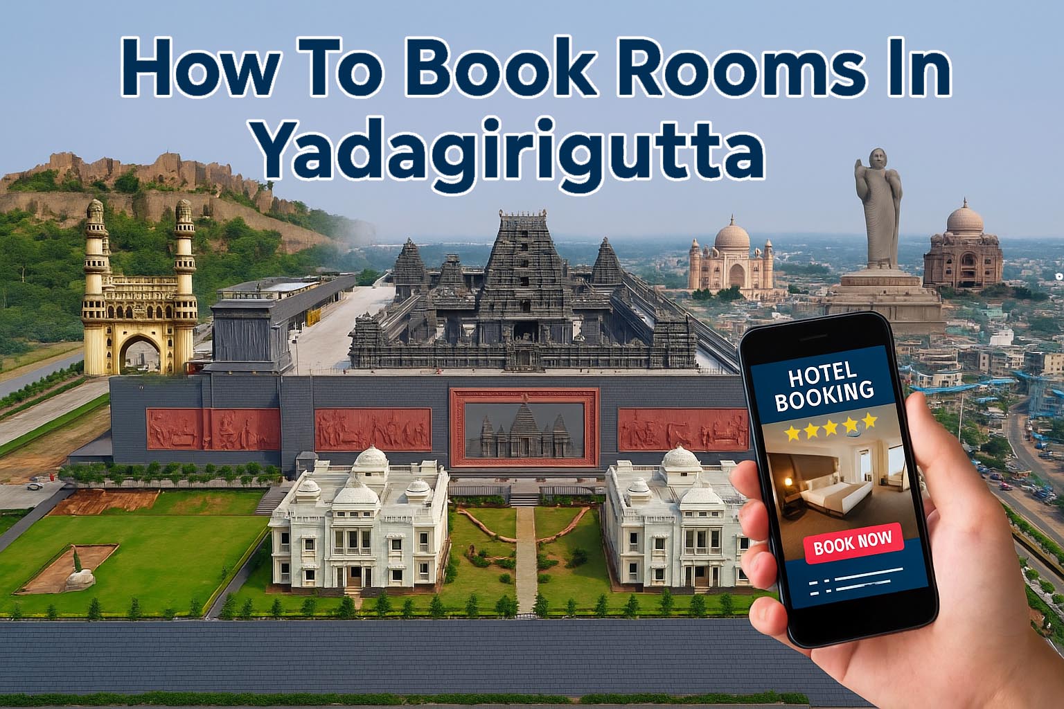 How To Book Rooms In Yadagirigutta