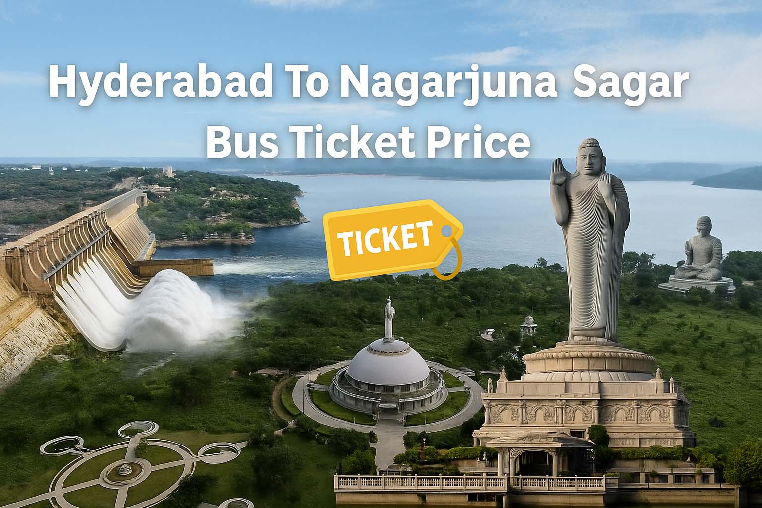 Hyderabad To Nagarjuna Sagar Bus Ticket Price