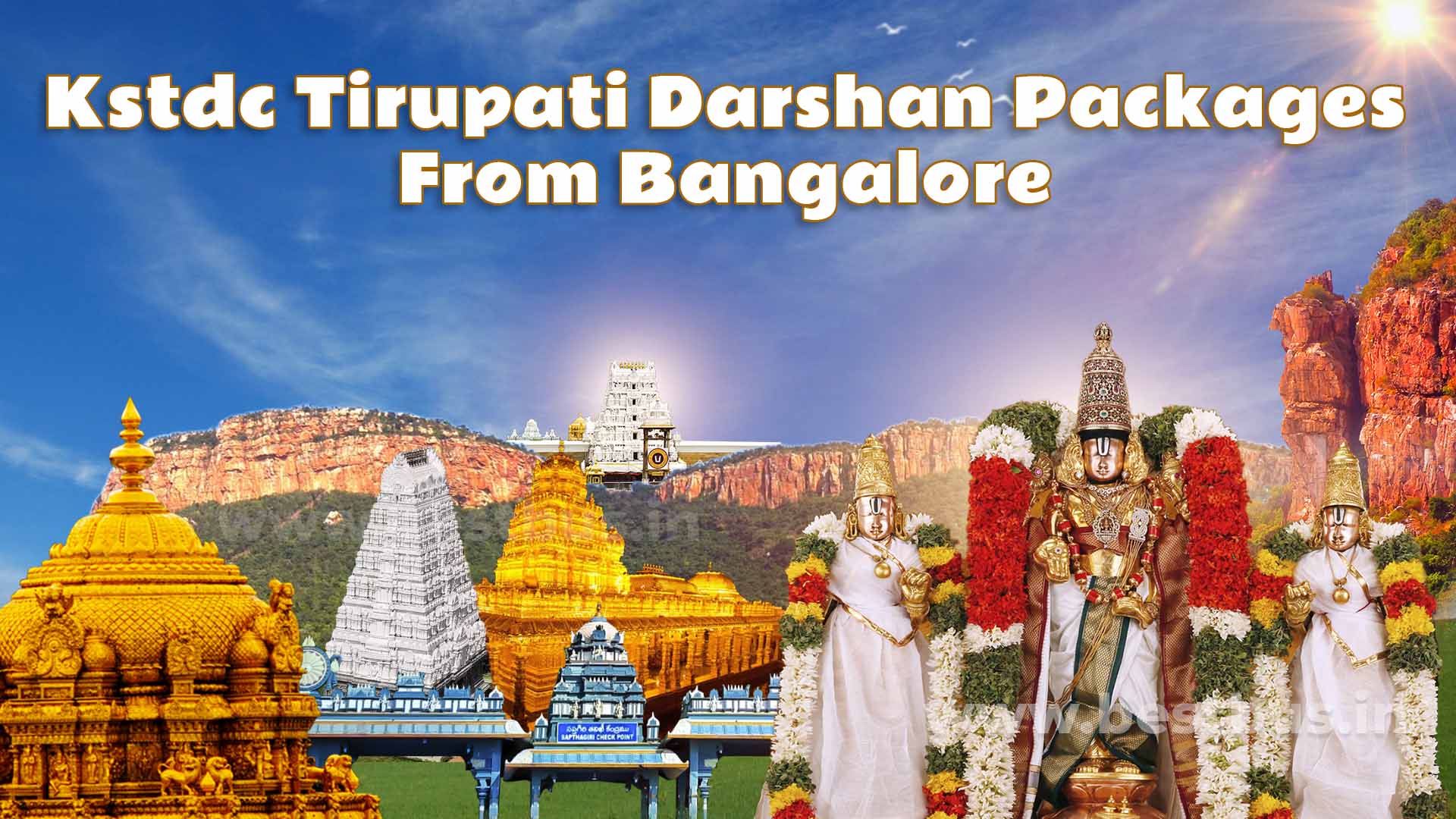KSTDC Tirupati Darshan Bus Packages from Bangalore