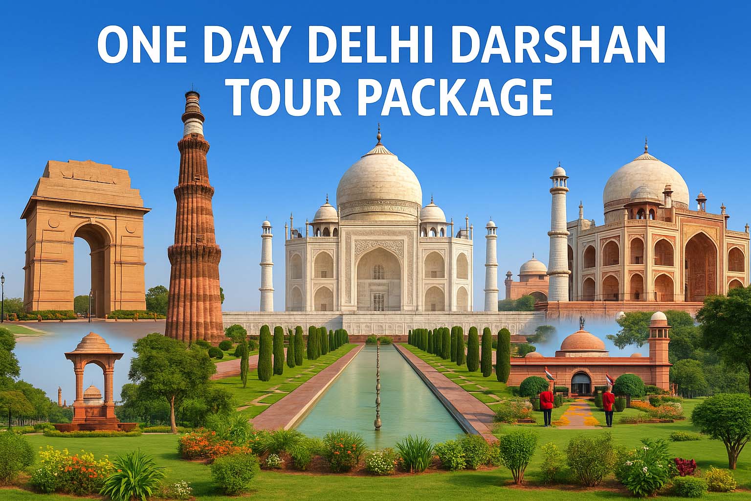 One Day Delhi Darshan Tour Package