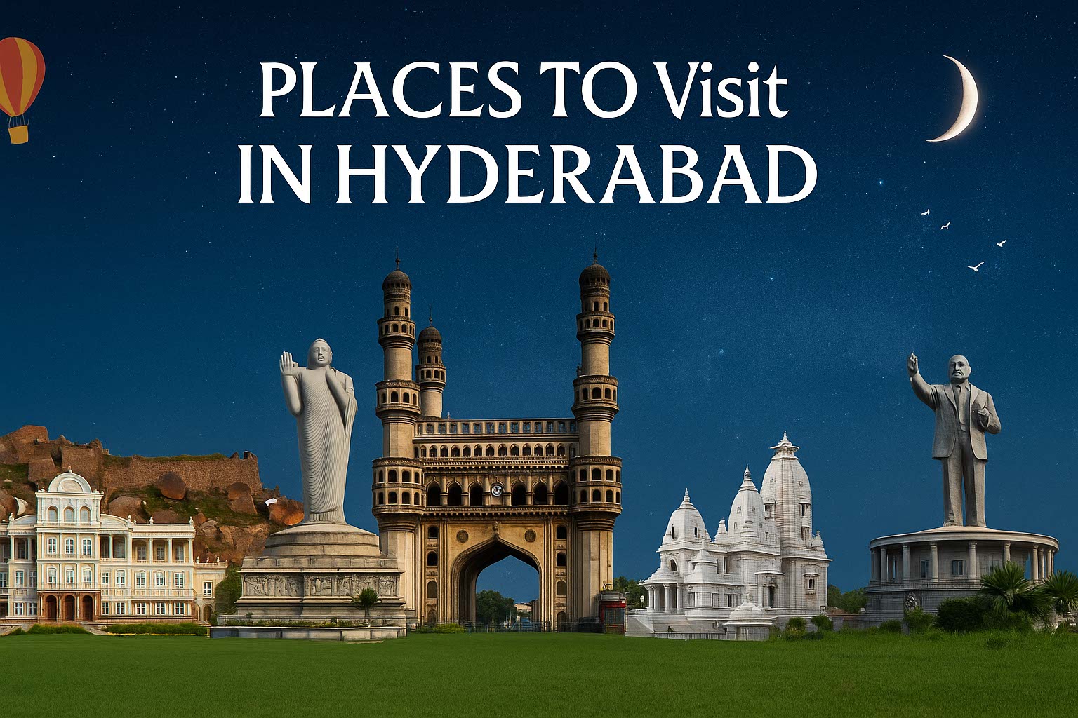 Places to visit in Hyderabad at Night