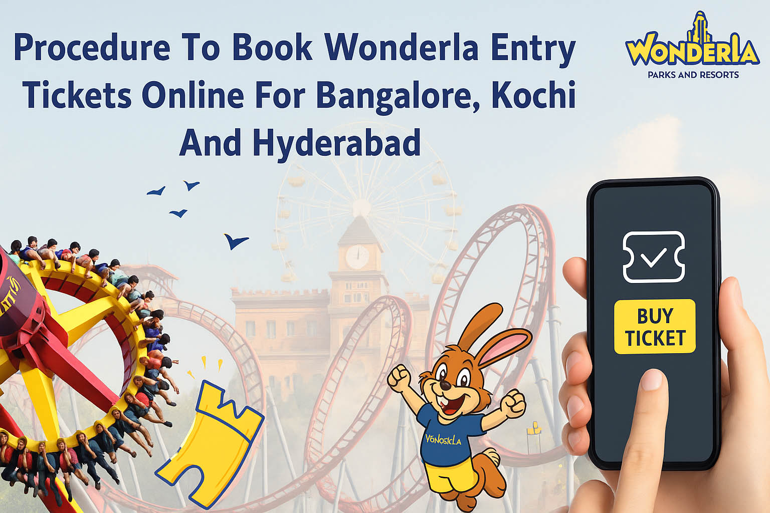 How To Book Wonderla Entry Tickets Online