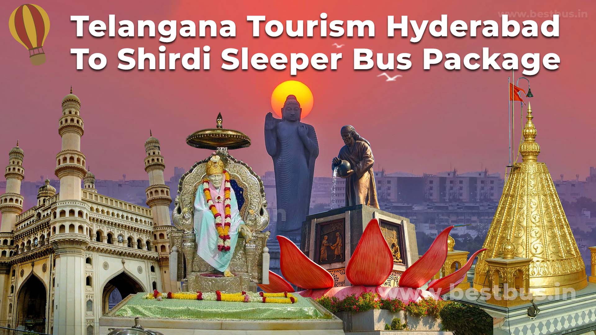 Telangana Tourism Shirdi Sleeper Bus Package