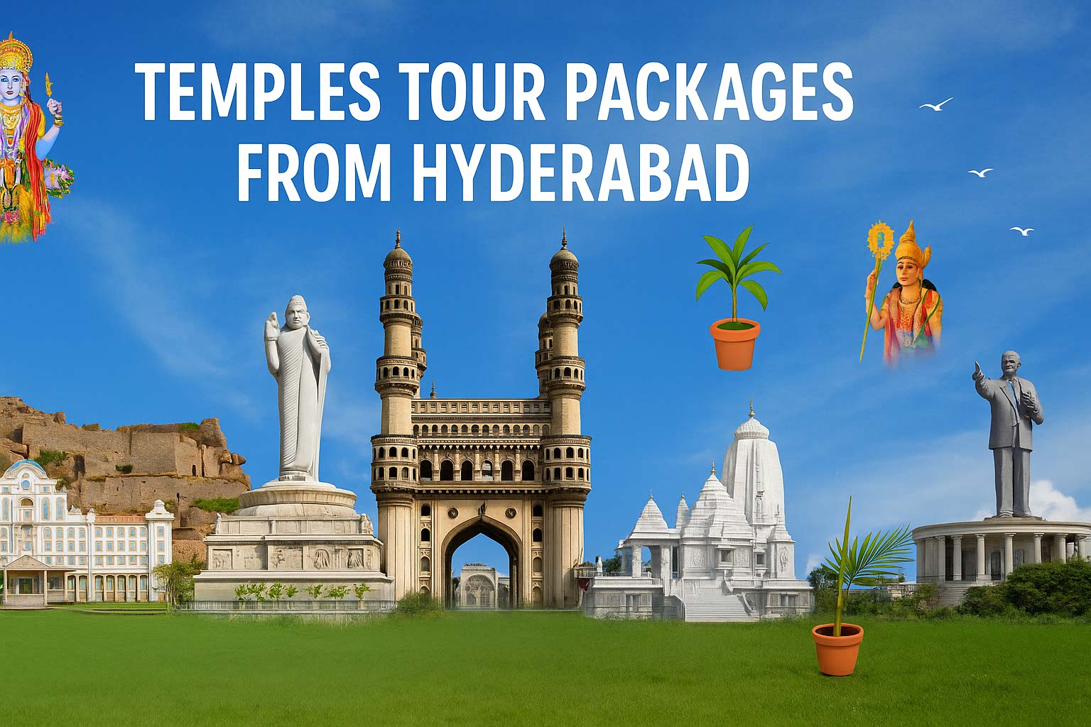 Temples Tour Packages From Hyderabad