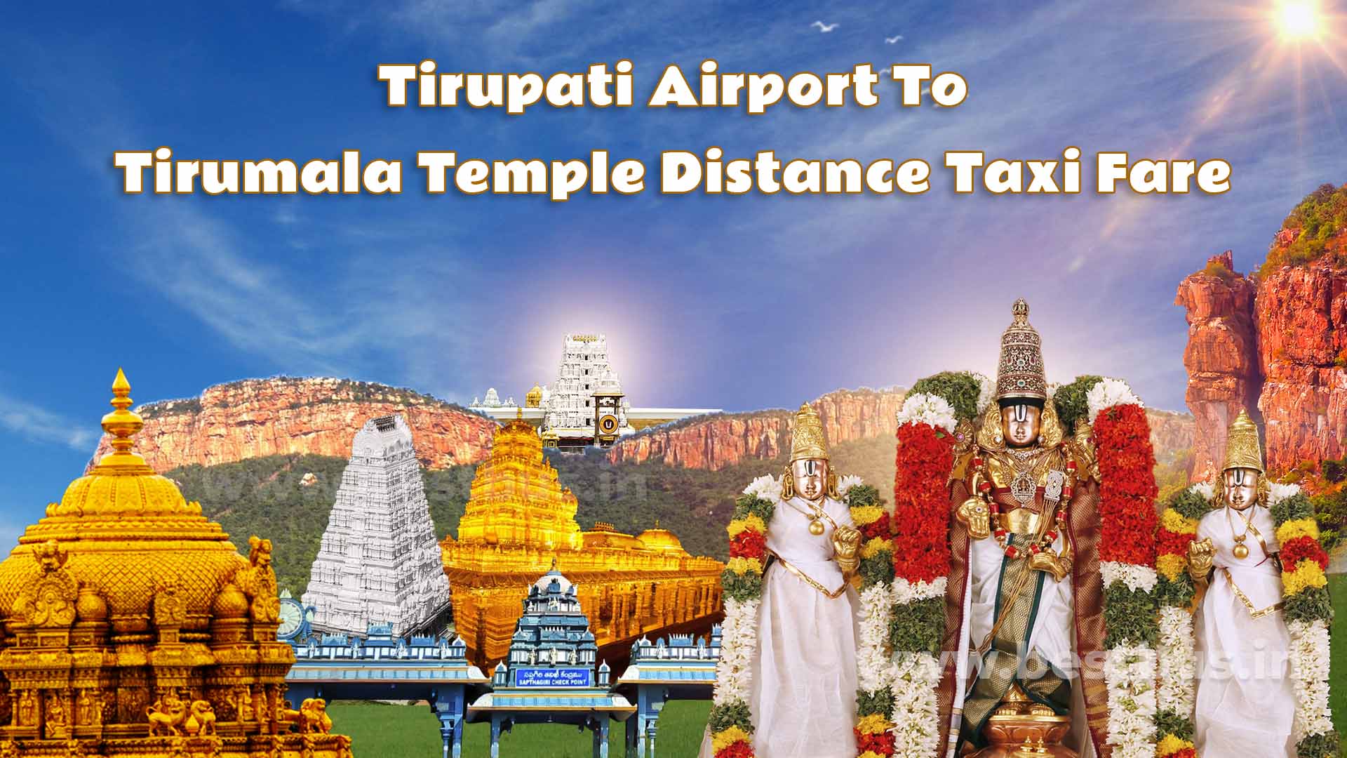 Tirupati Airport To Tirumala Temple Distance Taxi Fare