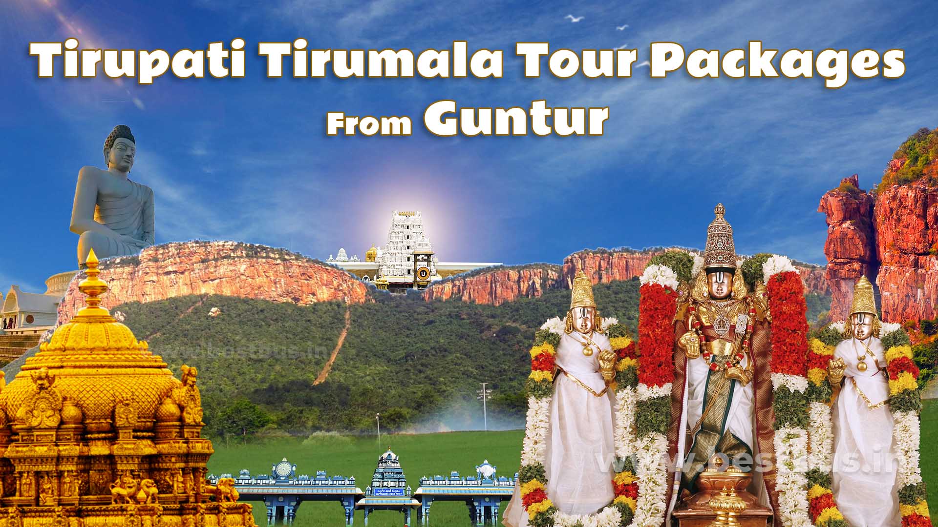 Tirupati Tirumala Tour Packages from Guntur