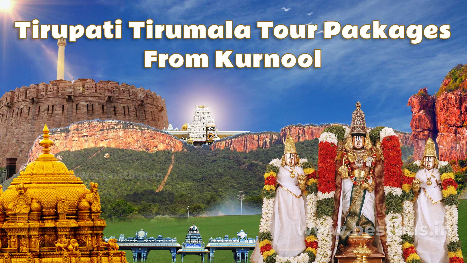 Tirupati Tirumala Tour Packages from Kurnool
