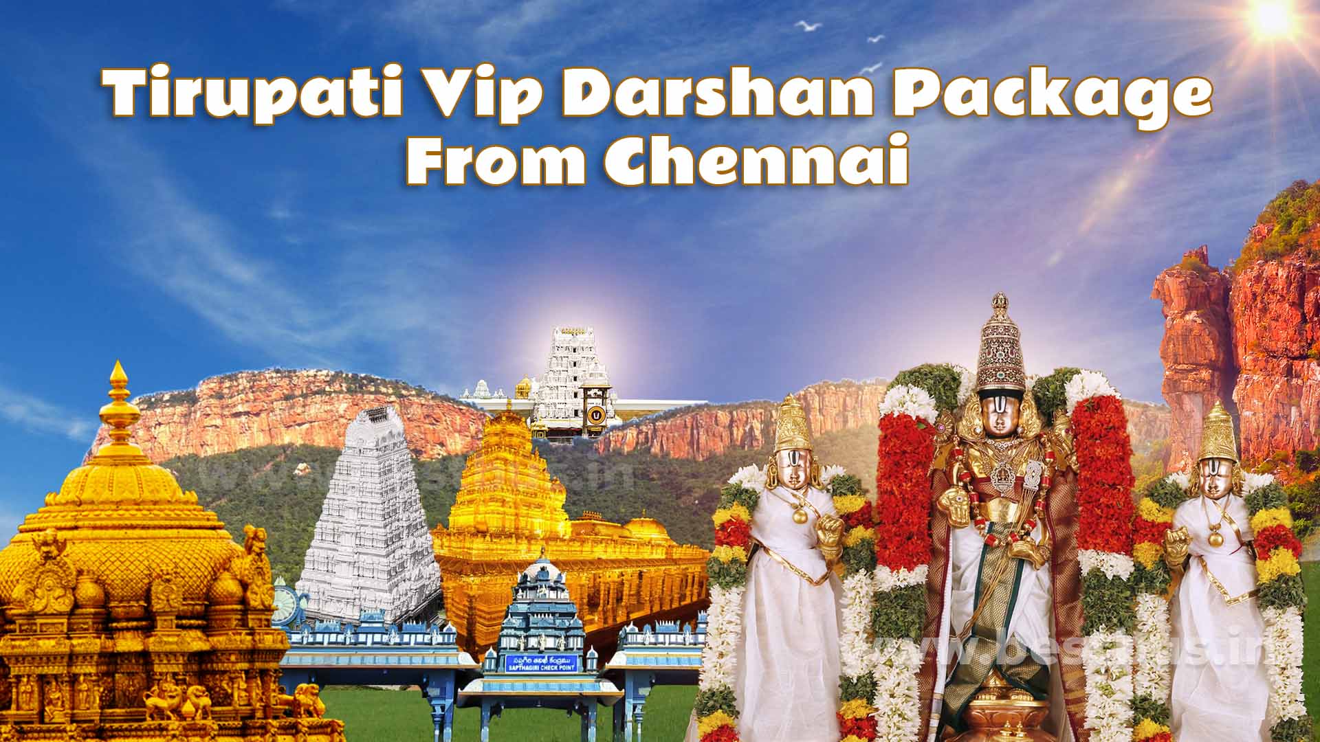 One Day Tirupati VIP Darshan Package From Chennai