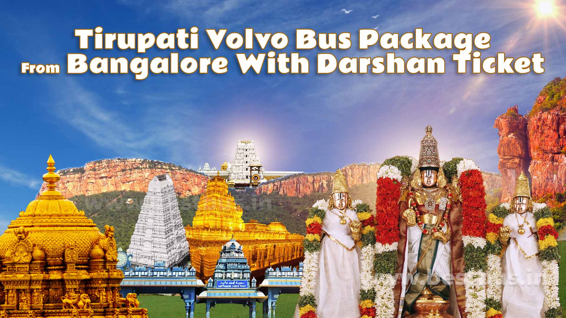 Bangalore To Tirupati Volvo Bus Package