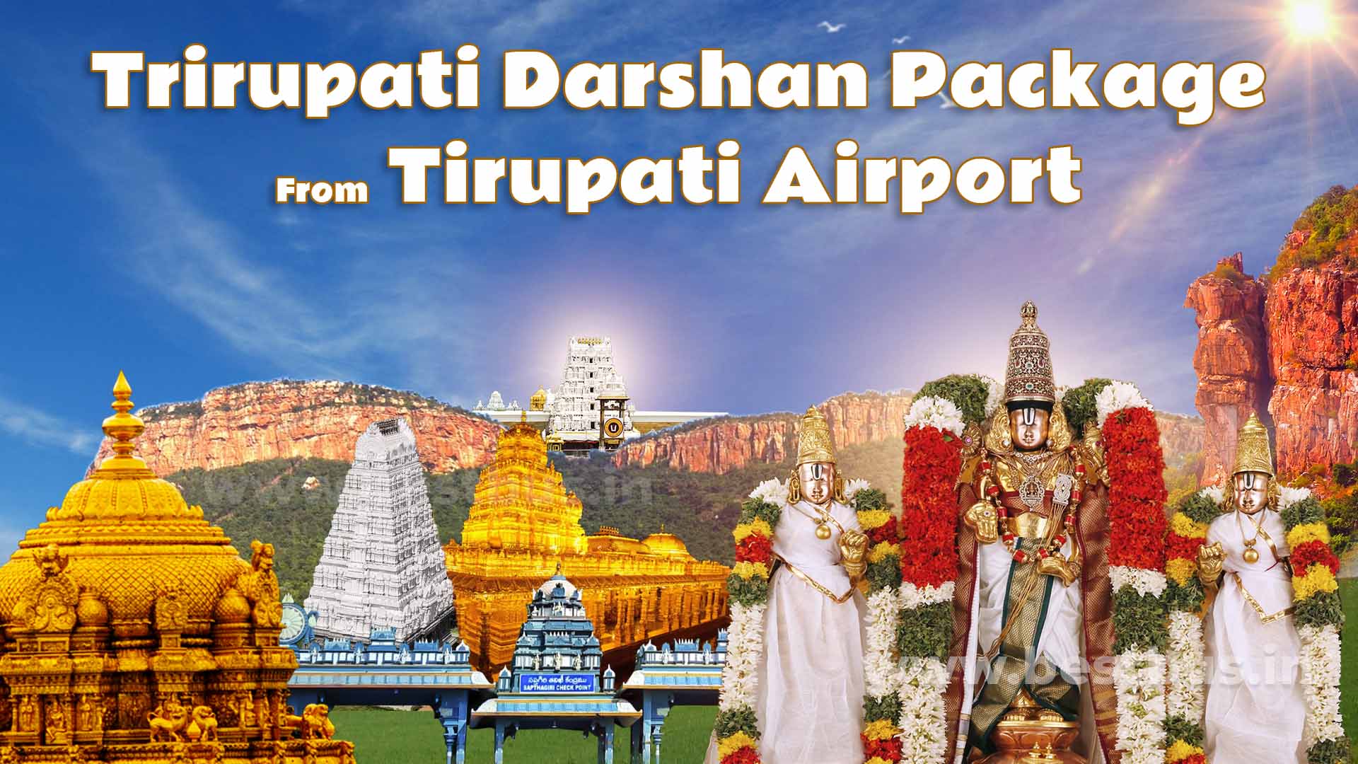 Book Tirupati Darshan Package From Tirupati Airport