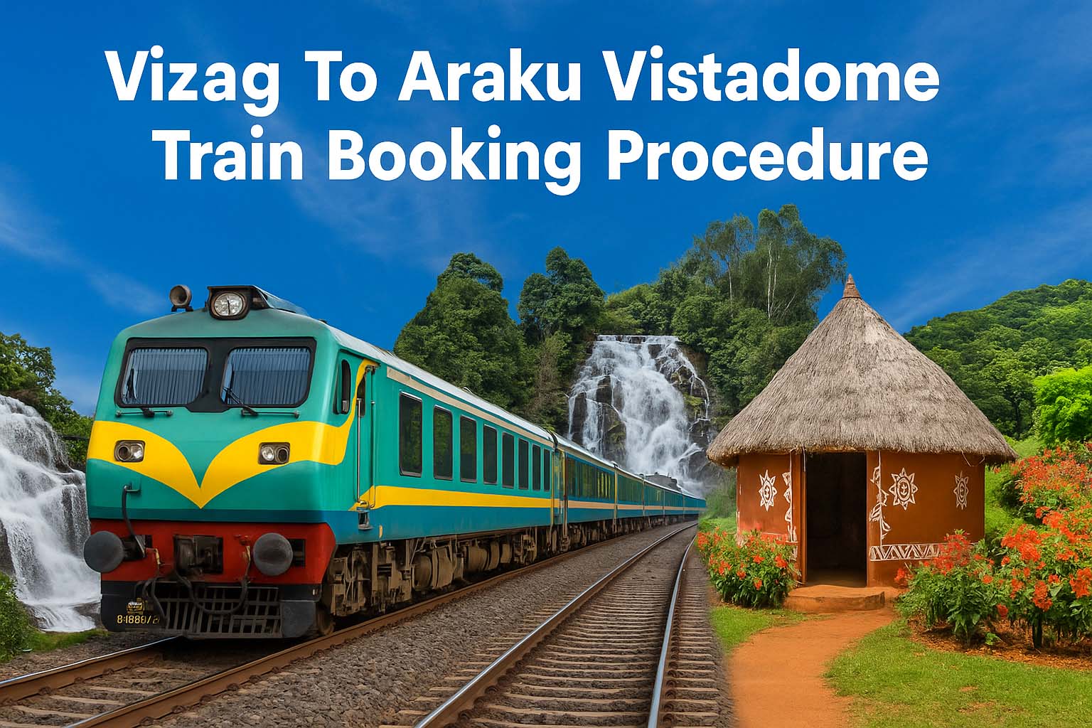 How To Book Vistadome Train From Vizag To Araku